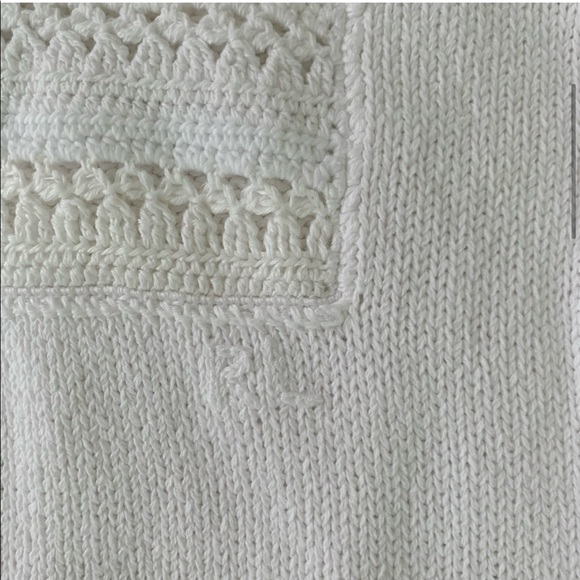 New Ralph Lauren American Flag White Sweater - Picture 5 of 12